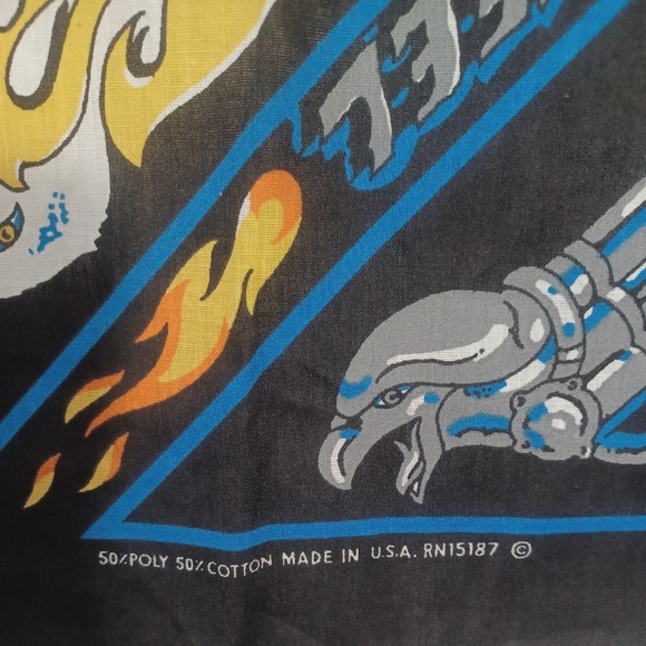 Vintage Harley Davidson Bandana - Picture 3 of 6